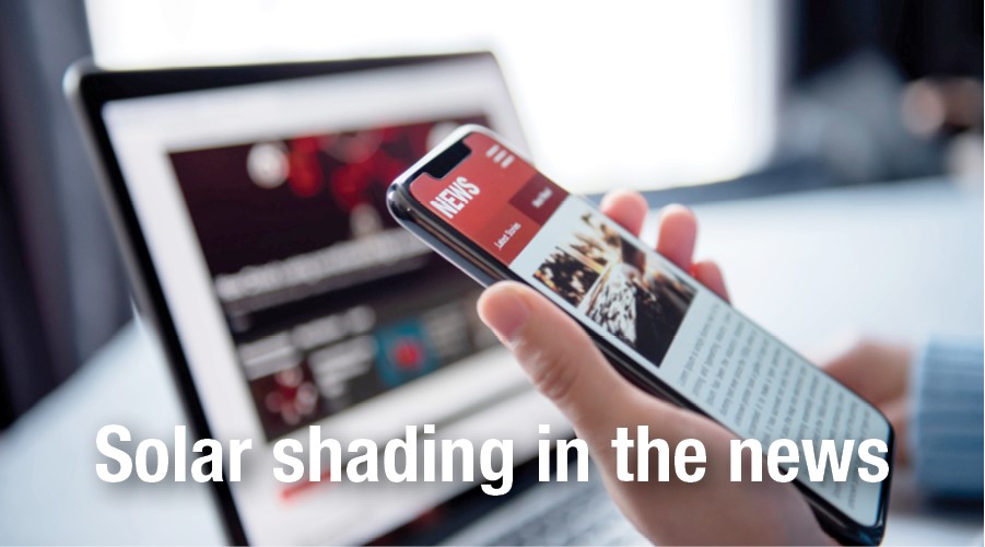 External shading performs well in Architects Datafile survey