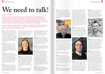 Industry experts roundtable discussion