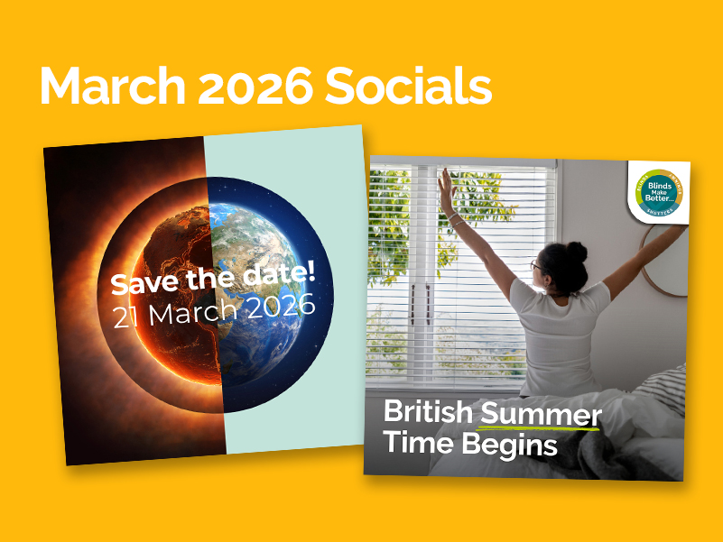 March 2026 social media graphics